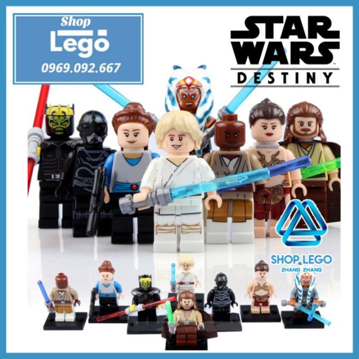 FREESHIP MAX] Xếp hình Star Wars Skywalker - Jinn - Leia Ahsoka - Savage -  Protocol Droid - Windu - Padme Lego Minifigures Pogo PG8028 [Shop Đồ Chơi  Zhang Zhang] 