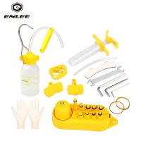 ▤☊ ENLEE Bicycle Hydraulic Disc Brake Oil Bleed kit For Shimano Magura Hope Tektro Sram Avid Mula Hayes Bike Brake Repair Tools