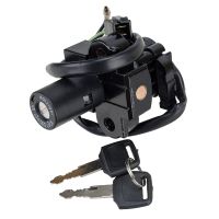 Black Motorcycle Ignition Switch Lock with 2 Key Fit for Honda XR250L XR650L CLR125 City Fly XLR125R 35100-MY6-671 35010-KFT-620