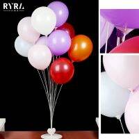 【Affordable variety of balloons】 C Onfetti ผู้ถือบอลลูนลูกโป่งยืนคอลัมน์11 In 1ใหม่บอลลูนตารางโค้งติดผู้ถือตกแต่งงานแต่งงาน Baloon G Lobos วันเกิด