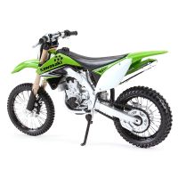 โมเดลมอเตอร์ไซค์ โมเดลรถจักรยานยนต์ KX 450F รถโมเดล รถจักรยานยนต์ของของสะสม สเกล 1:12