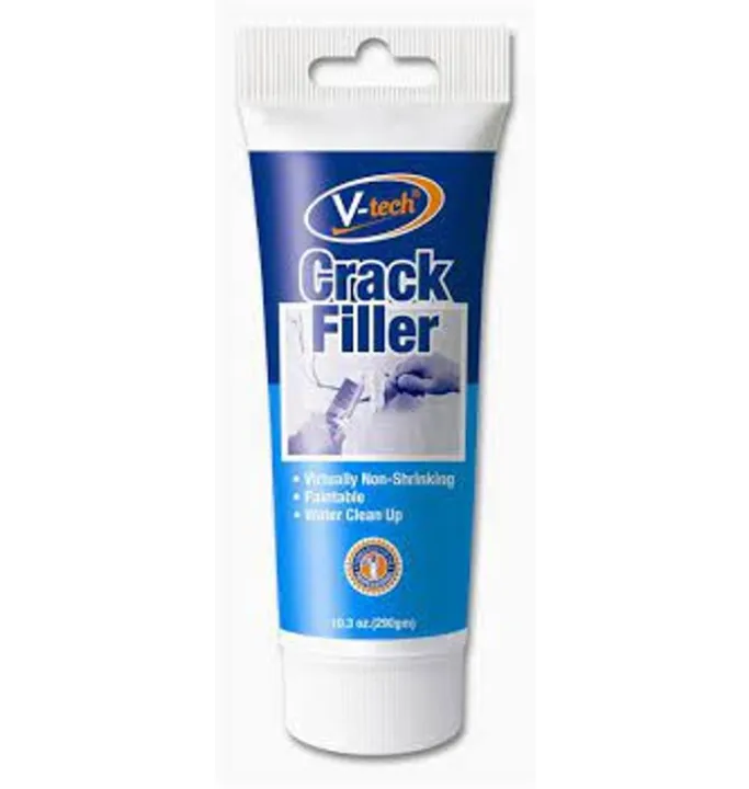 CRACK FILLER White premixed wall putty, easy to use, don’t shrink and