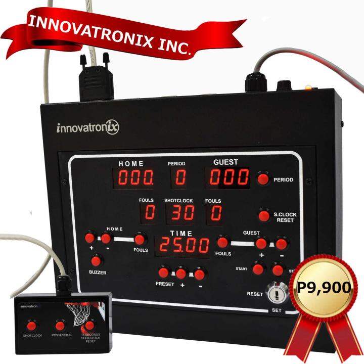 Innovatronix/Tronix Basketball Scoreboard Controller 10 x 8.5 x 4.25 Main Controller Only