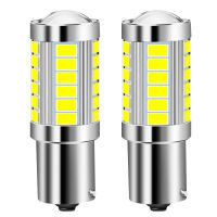 2PCS รถสัญญาณ1156 BA15S P21W Led ไฟเลี้ยว Led ไฟท้าย33SMD 5730 LED Auto ย้อนกลับหลอดไฟ R5w