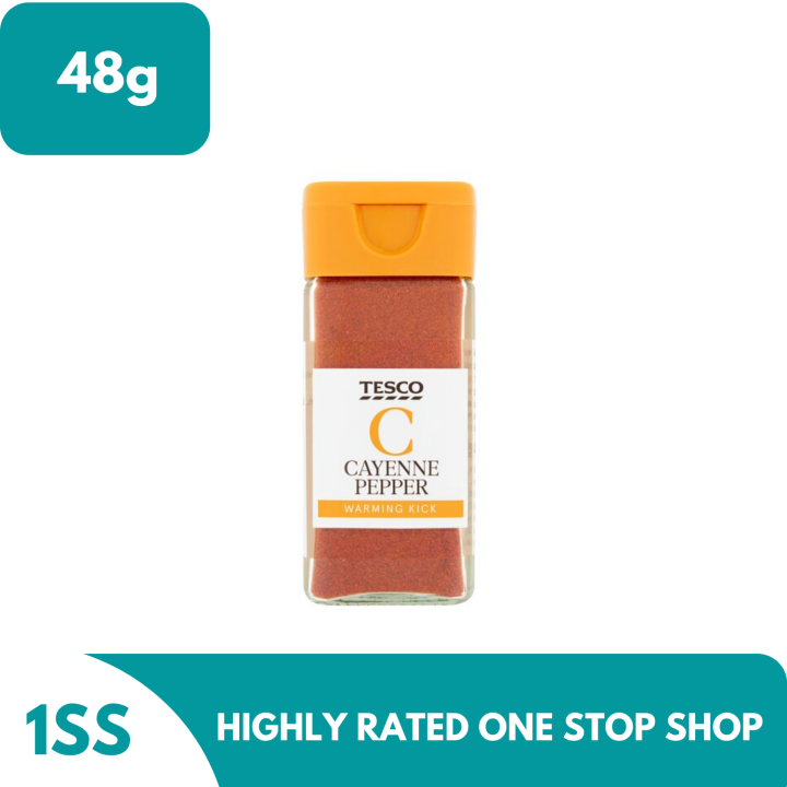 Tesco Cayenne Pepper Warming Kick 48g Lazada PH