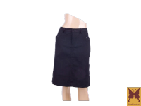 กระโปรง ผ่าหลัง ดำ BIRABIRA กระโปรงแฟชั่น ทรงเอ ไซส์ใหญ่ | Skirt - Back Slit