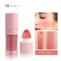 Fit Colors 6-Color Liquid Blush Rosy Longlasting Color Eye Shadow Blush Repair Sun Red Female Face Rouge Blusher ความงามเครื่องสำอาง