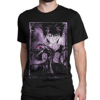 Yuyu Hakusho Hiei Dark Dragon T-Shirt for Men Women Yusuke Kurama Anime Cotton Tees Short Sleeve T Shirt Oversized Streetwear 4XL 5XL 6XL