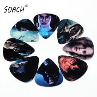 SOACH 10pcs 0.71mm guitar pick high quality two side earrings pick DIY design Guitar Accessories pick guitar picks ukulele bass Guitar Bass Accessorie