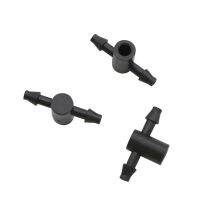 3 way 6MM to 3/5 inch barb connector drip irrigation pipe joint system water divider agricultural dripper pipe fittings 50pcs