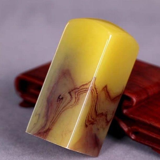 cod-chinese-painting-and-calligraphy-examination-grading-seal-cutting-name-signature-graduation-gift-resin-cow-yellow