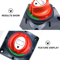 สวิตช์แยกแหล่งจ่ายไฟรถยนต์ RV Abs Disconnect Isolator