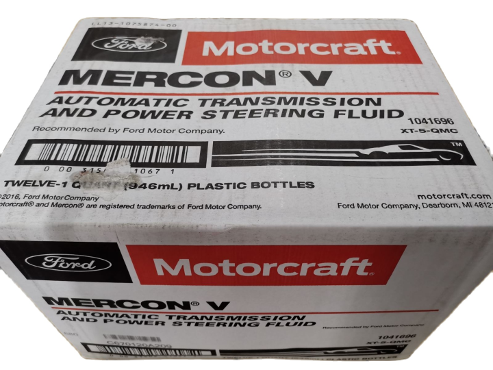 Ford Motorcraft Mercon LV Automatic Transmission Fluid -- 1 Box ( 12  Bottles ) PN# XT10QLVC