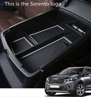 ที่เท้าแขนกล่องเก็บภาชนะที่ใส่ถาดสำหรับ Kia Sorento 2015 2016 2017ใกล้ชิดอุปกรณ์เสริมในรถยนต์ออแกไนเซอร์จัดแต่งทรงผม