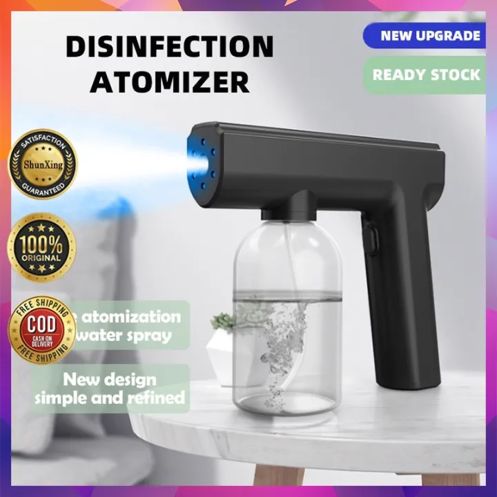 Disinfection Mist Sprayer Wireless Disinfectant Spray Gun with Bluer