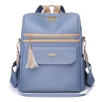 Women Nylon Shoulder School Bag For Teenage Female Multi-function Travel Bagpack Lady Casual School Backpack