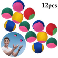 12PCS Juggling Ball Set Creative Soft Educational Juggle Ball Play Ball for Kids