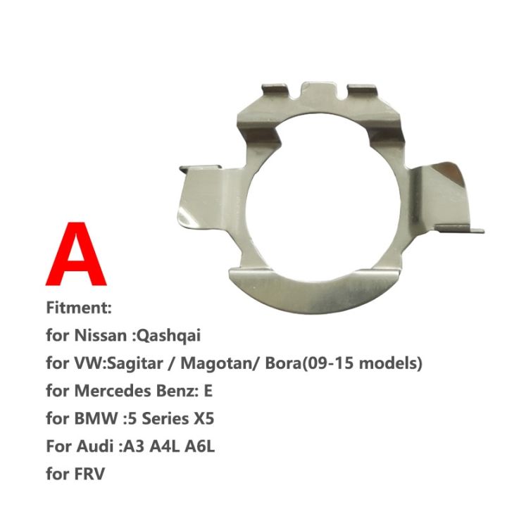 2ชิ้นไฟหน้ารถ-led-h7ตัวยึดฐานเต้ารับตัวแปลง-vm-sagitar-magotan-bora-bmw-5-x5-mercedes-เบนซ์ออดี้-a3-a6l-a4l