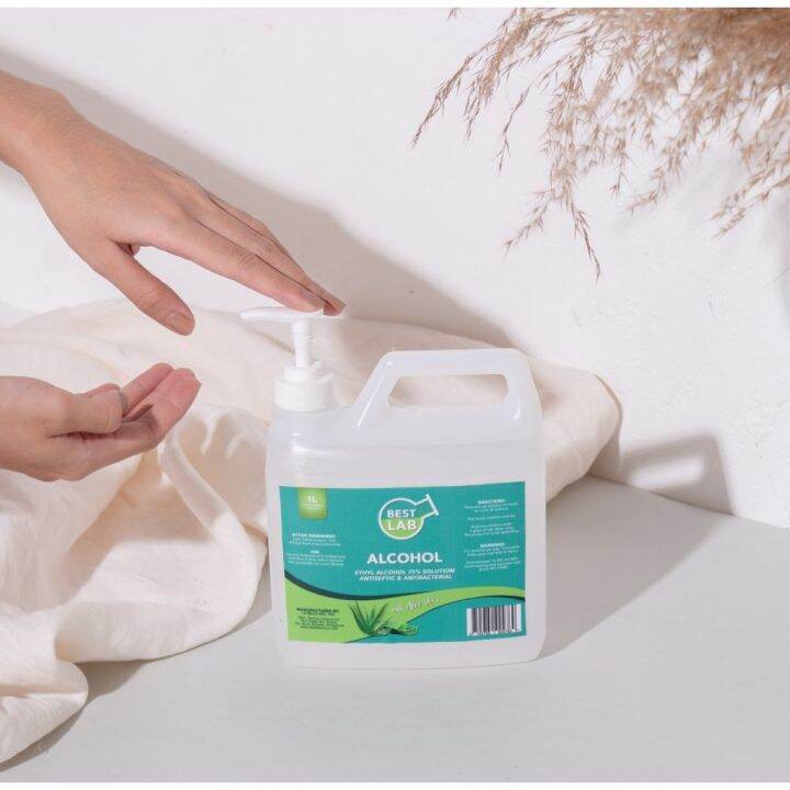 BestLab 75 Aloe Vera Ethyl Alcohol 1 Liter Lazada PH