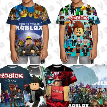 Roblox Terno for baby boy and kids , T-Shirt with jogger pants from 1-12  yrs old