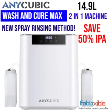 ANYCUBIC Wash & Cure Max Machine Wash Station 14.9L Big Cleaning Size US  Ship