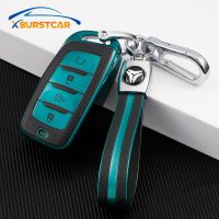 [MONSTER Keychain] ตัวป้องกันกุญแจอัตโนมัติสำหรับ Changan CS85 CS35 Plus CS25 CS95 CS85 TPU Leahter รถปลอกกุญแจรีโมทฝาครอบกระเป๋าเชลล์ Fob ผู้ถือพวงกุญแจTH