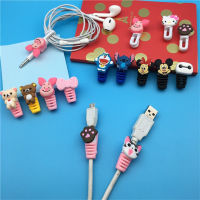 100pcs Figure USB Data Cable Line Protector Anti Breaking Protective Sleeve For Charging Cable For Iphone Android