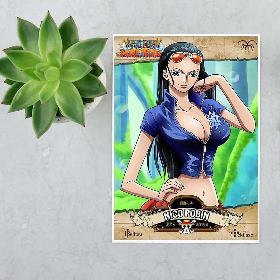 Poster Robin Hình dán decal One Piece Robin | Lazada.vn