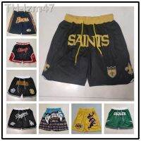 Juston Pocket Ball Pants Rugby Team Saints Eagles Lightning Space En เทรนด์กางเกงบาสเก็ตบอลย้อนยุค