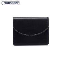 MOUSSON Womens Wallet กระเป๋าบัตรผู้หญิงเกาหลีมีความละเอียดอ่อนและใช้งานได้จริง กระเป๋าใส่เหรียญขนาดเล็กและพกพาสะดวก