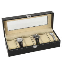 Brown For Organizer Top Jewelry &amp; Mens Glass Watch Display -