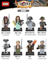 Xinhong Building Block Figure X0160 Pirates of the Caribbean Captain Jack Assembled Toys for Children