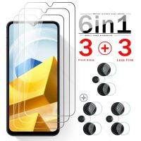 ❧✧ For Poco M5 Glass 6 In 1 Camera Protective Glass On Poko Poxo Little M5 M 5 5M M5Poco PocoM5 Screen Protector Film Guard Cover