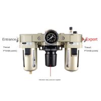 SMC ประเภทแหล่งอากาศสามชิ้น AC2000-02 A D กรองอากาศความดันควบคุมวาล์วตู้สเปรย์