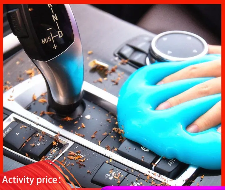 Multi Function Car Cleaning Gel Air vent Dashboard Laptop Free GEL HARD CASE Container Lazada PH