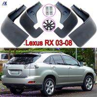 แผ่นบังโคลนรถสำหรับ Lexus Harrier แผ่นบังโคลน RX330 RX300 Rx400h RX350 XU30 2003-2008แผ่นบังโคลนบังโคลน2004 2005 2006 2007