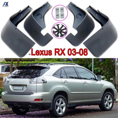 Guarda-Lamas Do Carro Para Lexus Harrier,Protetor Do Respingo,Para-Choque,Aleta,RX300, RX330, RX350, RX400h, XU30, 2003-2008, 2004, 2005, 2006, 2007