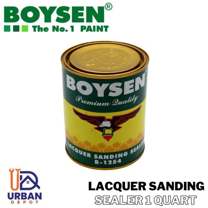 BOYSEN LAQUER SANDING SEALER 1 QUART☛ Lazada PH