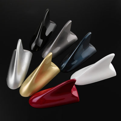 【CW】Universal Black Car SUV Decor Style Dummy Shark Fin Antenna Roof Aerial Exterior Parts Auto Replacement Parts