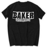 เสื้อยืด พิมพ์ลาย Baker Skateboards เสื้อยืดแขนสั้นสำหรับผู้ชายและผู้หญิง