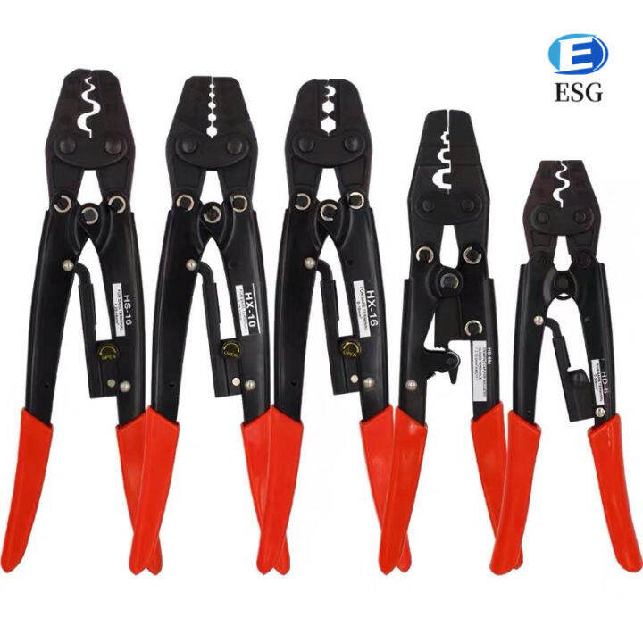 Crimping Pliers Cable Lug Crimper Tool Bare Terminal Crimper Hand Tools For Non Insulated Cable 9153