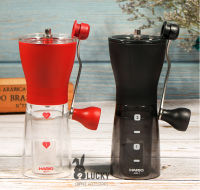 HARIO Ceramic Coffee Mill รุ่น Mini-Slim ที่บดกาแฟแบบมือหมุน  24 กรัม เฟืองบดทำจากเซรามิก