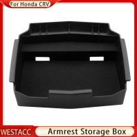 [2023ร้อน] กล่องที่เก็บสัมภาระตรงกลางรถ ABS สำหรับ Honda CRV CR-V 2012-2016คอนโซลกลางอุปกรณ์จัดระเบียบที่ใส่ถาด