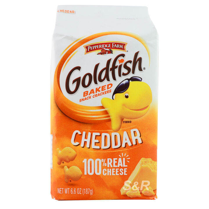 Pepperidge Farm Goldfish Baked Snack Crackers Cheddar 187g | Lazada PH