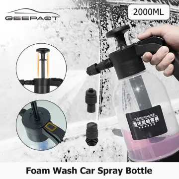 Esogoal 2000ML Foam Wash Car Spray Bottle Snow Foam Nozzle High Pressure  Spray Gun Hand Pressurized Pump Foam Sprayer Air Pressure Water Jet For