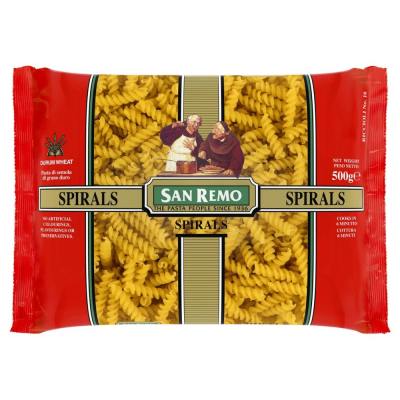 San Remo Spirals No.16 500g ซานรีโม่สไปรัล เบอร์ 16 ขนาด 500 กรัม (2138)