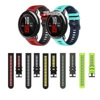 ❆♣┋ Kolorowy silikonowy pasek do zegarka dla Huami Amazfit Pace pasek na smartwatcha dla Amazfit GTR 2 2e Stratos 2 3 22mm paski