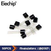 hot❧✴◘  50PCS Transistor TO-92 PNP Transistors BC557 45V 0.1A Triode New component