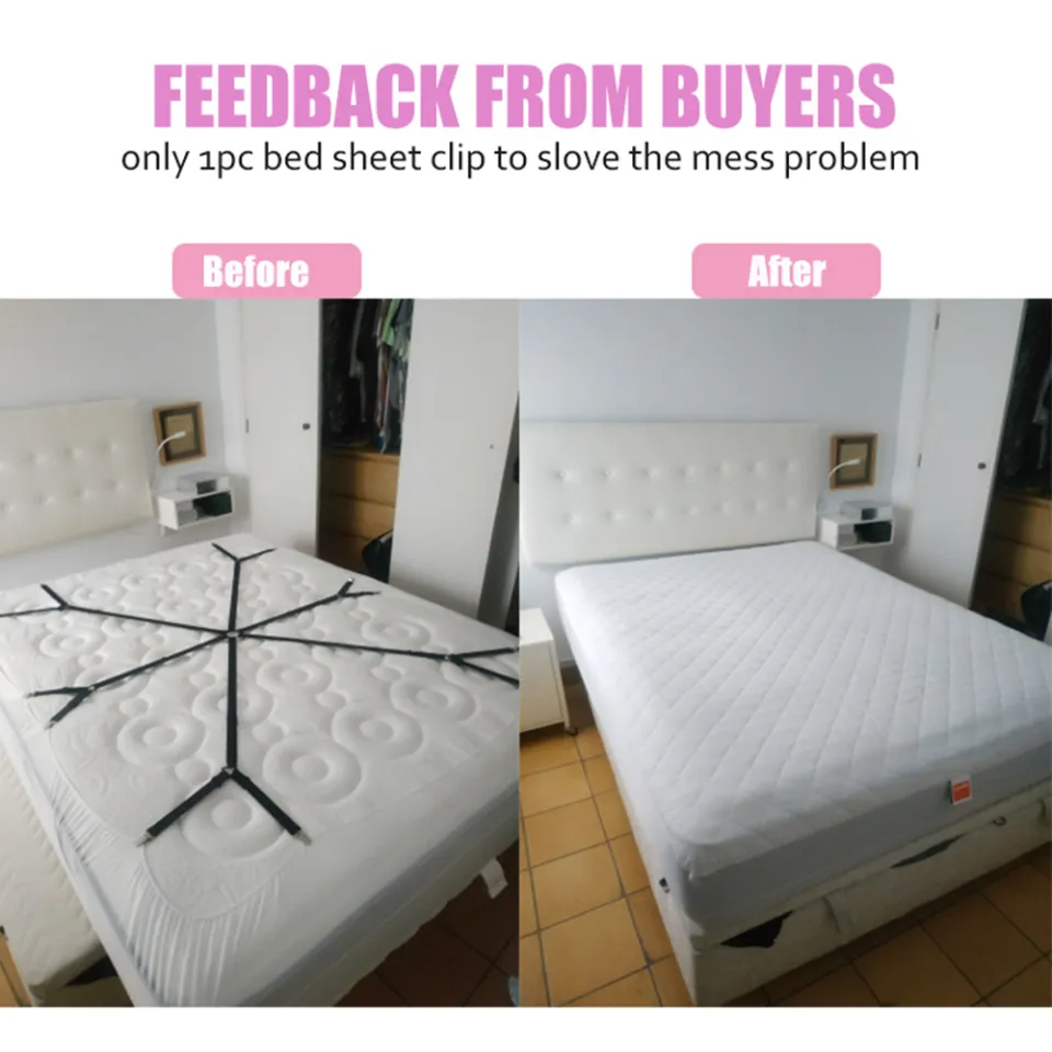 Mattress Encasement Protectoradjustable Bed Sheet Holder With 12