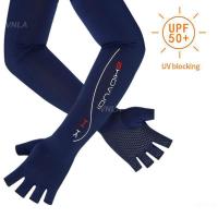 Sport Arm Sleeves Sunscreen 1 Pair Cycling Accessories Exlongation Sunscreen Arm Sleeve Summer Comfortable Sports Entertainment Sleeves